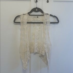 Lace vest